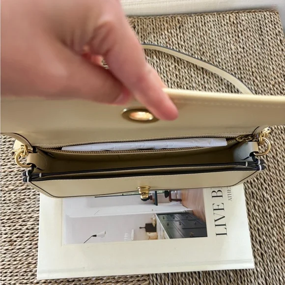 Coach Dinky Shoulder Bag in Moonlight - Picture 7 of 13